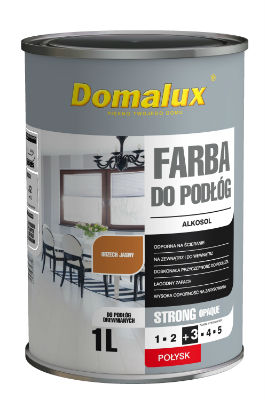 Domalux Alkosol - nowa farba do podł&oacute;g drewnianych