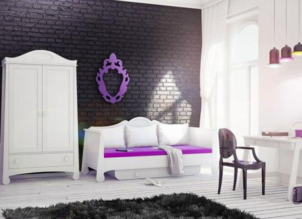 Pok&oacute;j nastolatki w stylu Girly Glam