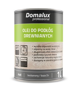 Nowy system olej&oacute;w do podł&oacute;g drewnianych Domalux Professional